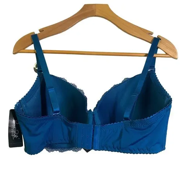 RENE ROFE Bra Lingerie Padded Lace 3 Clasp‎ Closure Adjustable Straps 38D - Picture 3 of 10